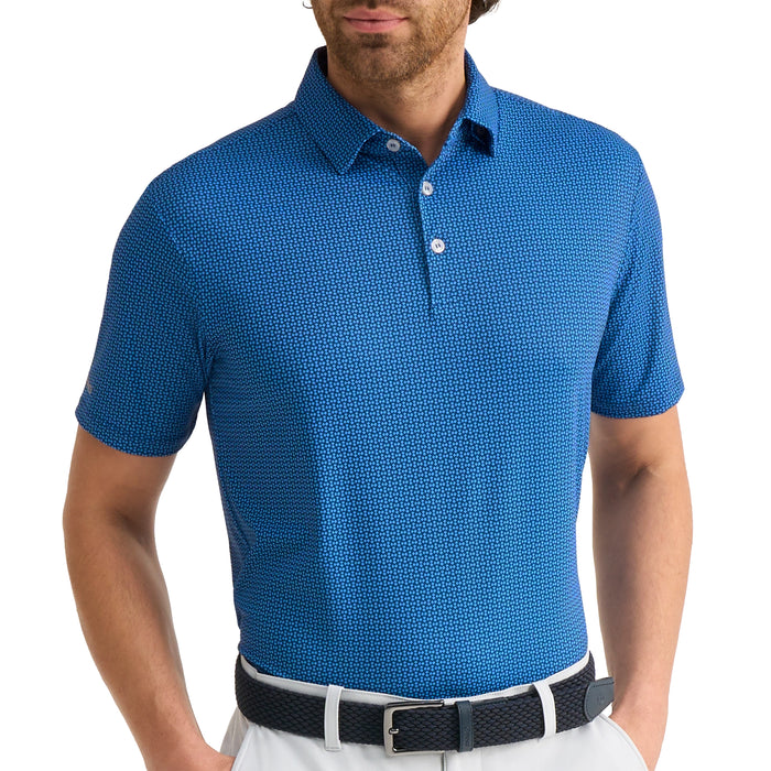 PING 2026 Gilmore Polo Shirt - Midnight/Infinity Blue