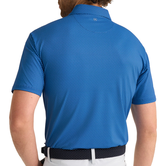 PING 2026 Gilmore Polo Shirt - Midnight/Infinity Blue