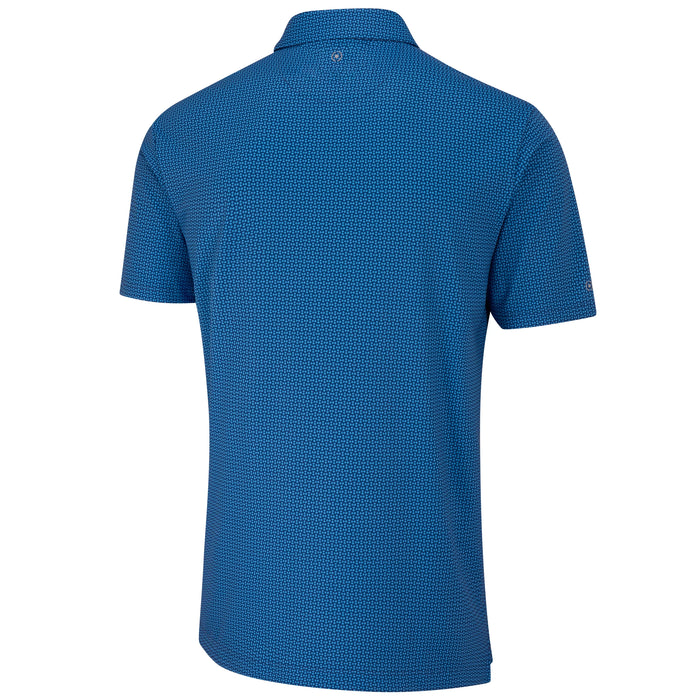 PING 2026 Gilmore Polo Shirt - Midnight/Infinity Blue