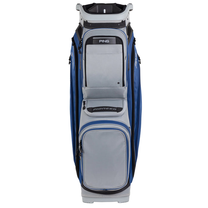 PING 244 Pioneer 27 Cart Bag - Lunar/Monaco/Black