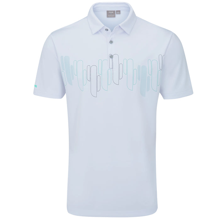 PING Arizona Cactus Print Polo Shirt