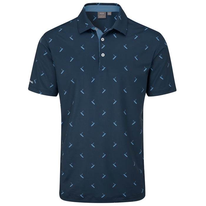 PING Gold Putter Printed Polo Shirt
