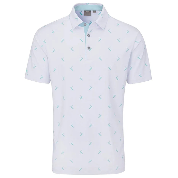 PING Gold Putter Printed Polo Shirt