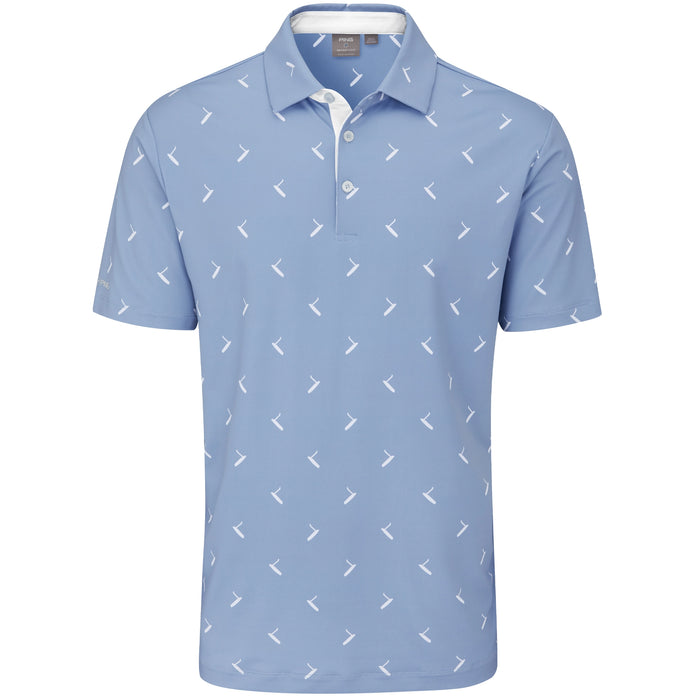 PING Gold Putter Printed Polo Shirt