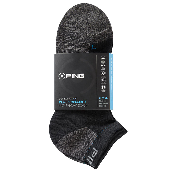 PING Sensorcool No Show Socks (2-Pack)