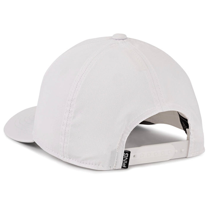 Ping Sunset Cap in White with Arizona silicone patch