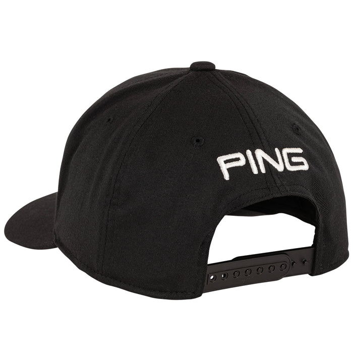 PING Tour Classis 211 Cap in Black with Adjustable Closure on back