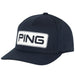 PING Tour Classis 211 Cap in Navy with Large White Logo on Front