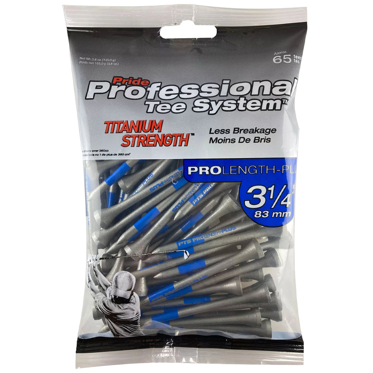 Pride Professional Tee System Titanium Strength Golf Tees — The House ...