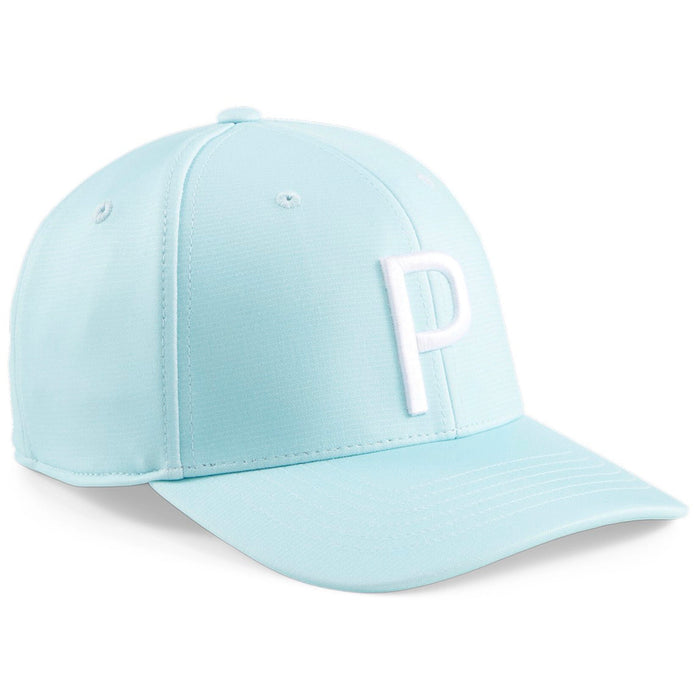 Puma 2023 P Snapback Cap in Cay and White Glow