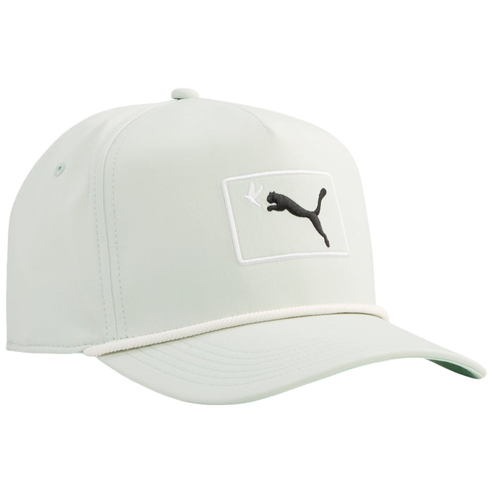 Puma 2026 Chasing Birdies Rope Snapback Cap - Soft Grass/PUMA Black/Warm White