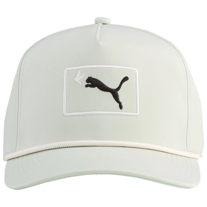 Puma 2026 Chasing Birdies Rope Snapback Cap - Soft Grass/PUMA Black/Warm White