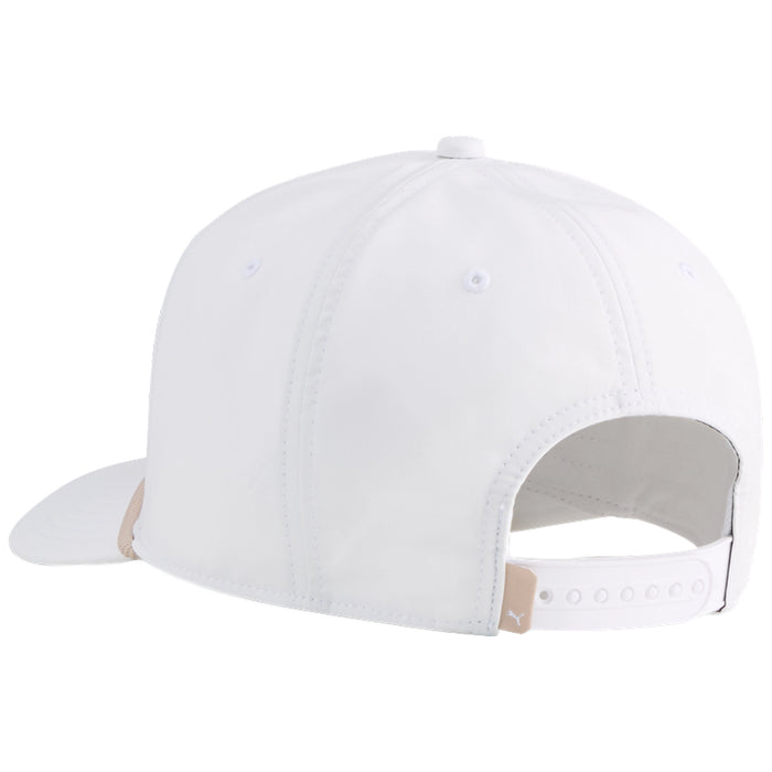 Puma 2026 Chasing Birdies Rope Snapback Cap - White Glow/Puma Black