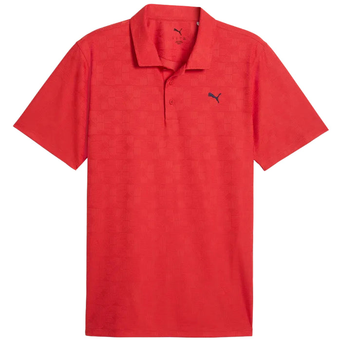 Puma 2026 MATTR Deco Jacquard Golf Polo Shirt