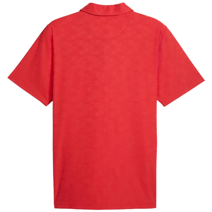 Puma 2026 MATTR Deco Jacquard Golf Polo Shirt