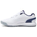 Puma Alphacat Nitro Disc Golf Shoes in White, Navy, Ash-Gray and Silver - Inner side view