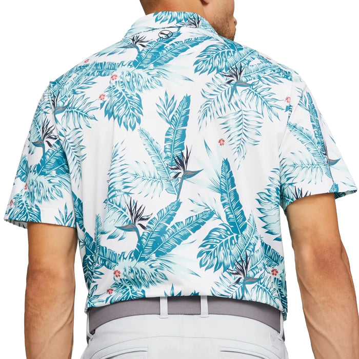 Puma Cloudspun Aloha Polo Shirt The House of Golf