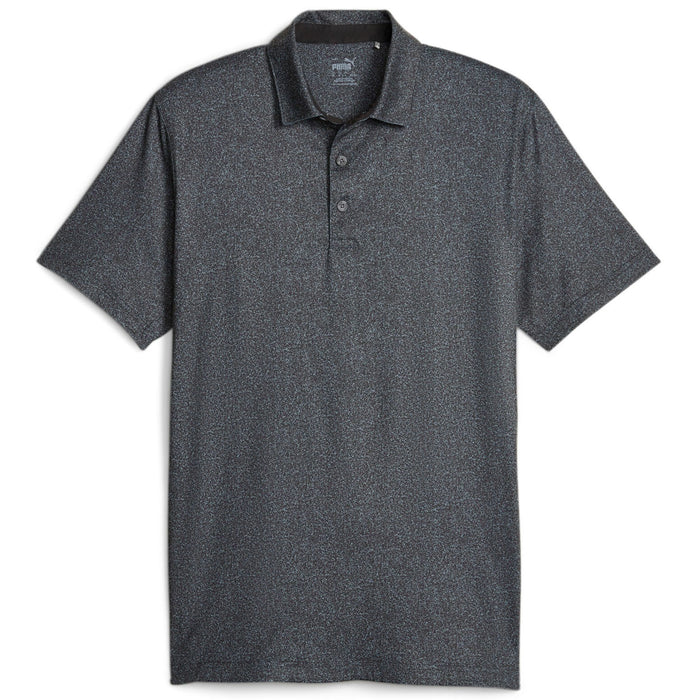 Puma Cloudspun Primary Polo Shirt in bold blue - but appears more like a sparkly silver