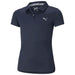 Puma Girls Essential Polo Shirt in Navy Blazer