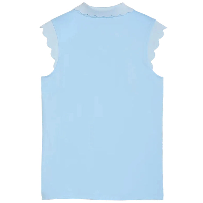 Puma Junior Girls 2026 Cloudspun Scallop Sleeve Polo Shirt