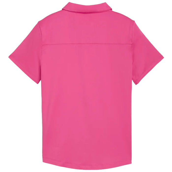 Puma Junior Girls 2026 Cloudspun Solid Polo Shirt