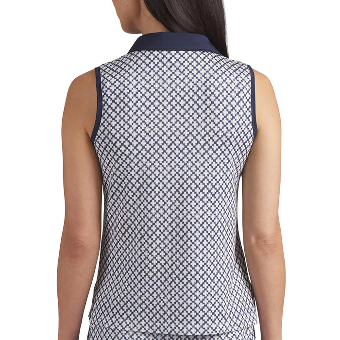 Puma Ladies 2026 Club Sleeveless Polo Shirt - Deep Navy
