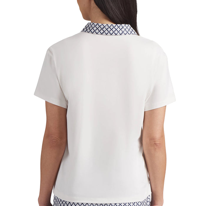 Puma Ladies 2026 Ezra Solid Polo Shirt - Warm White