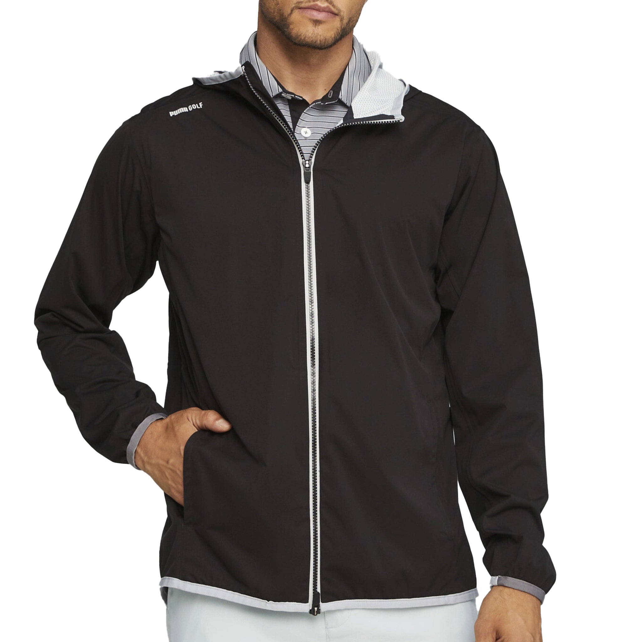 Puma Packable Rain Jacket PUMA Black XS