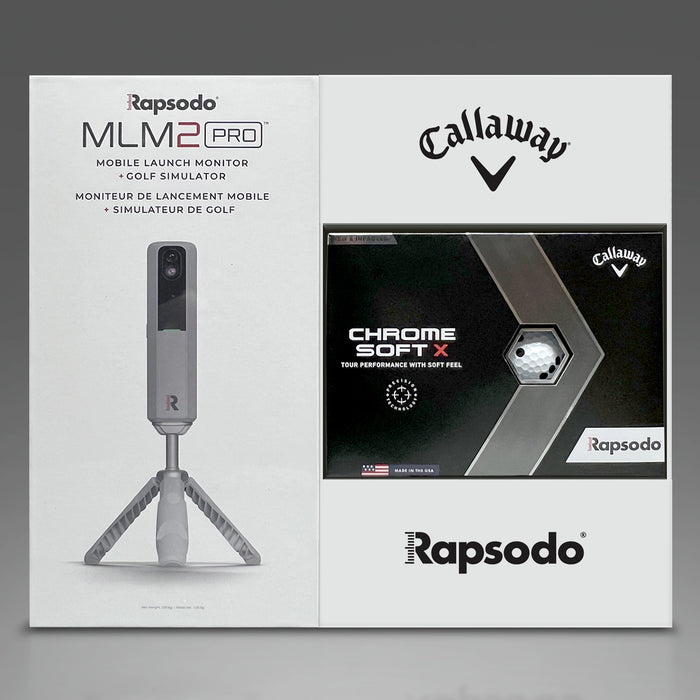 Rapsodo MLM2 PRO Launch Monitor and RPT Bundle