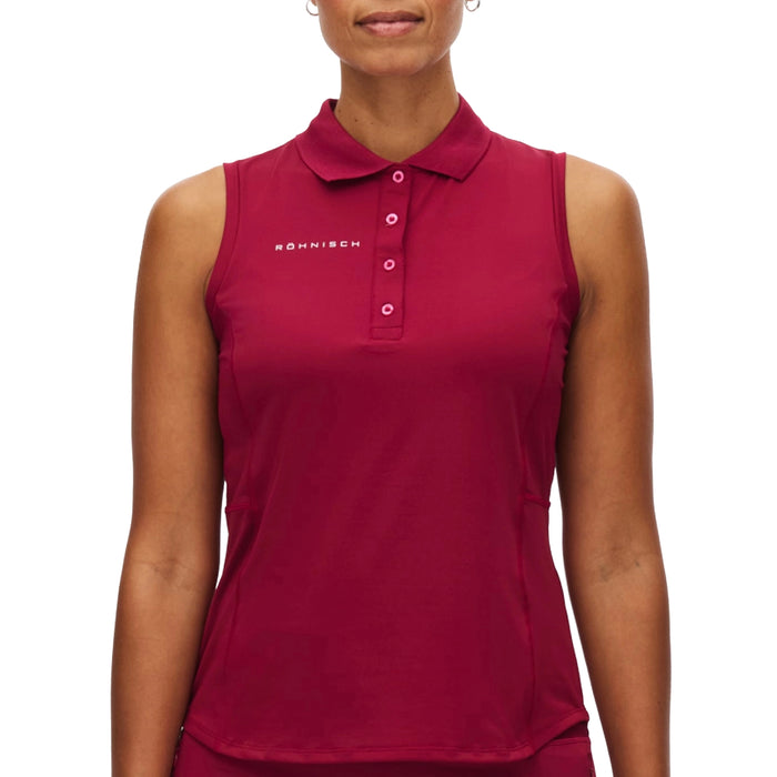 Rohnisch Ladies 2026 Nicky Sleeveless Polo Shirt
