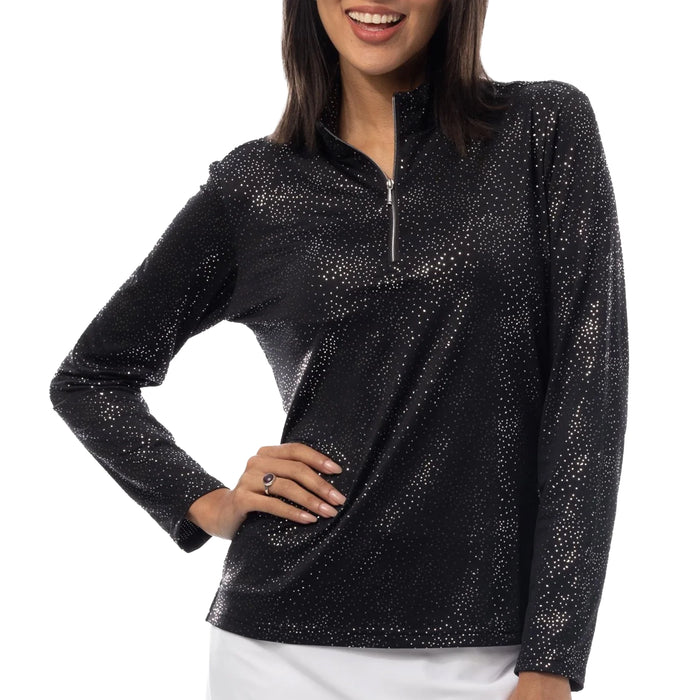 SanSoleil Ladies 2026 Solshine Foil Print Mock