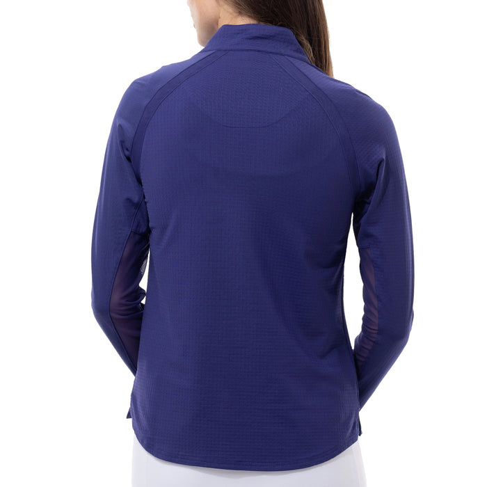 SanSoleil Ladies 2025 Soltek Raglan Long Sleeve Mock Neck