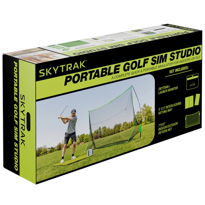 SKYTRAK+ Portable Golf Sim Studio Bundle