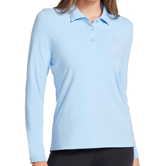 Solbari Ladies Sensitive Long Sleeve Polo Shirt