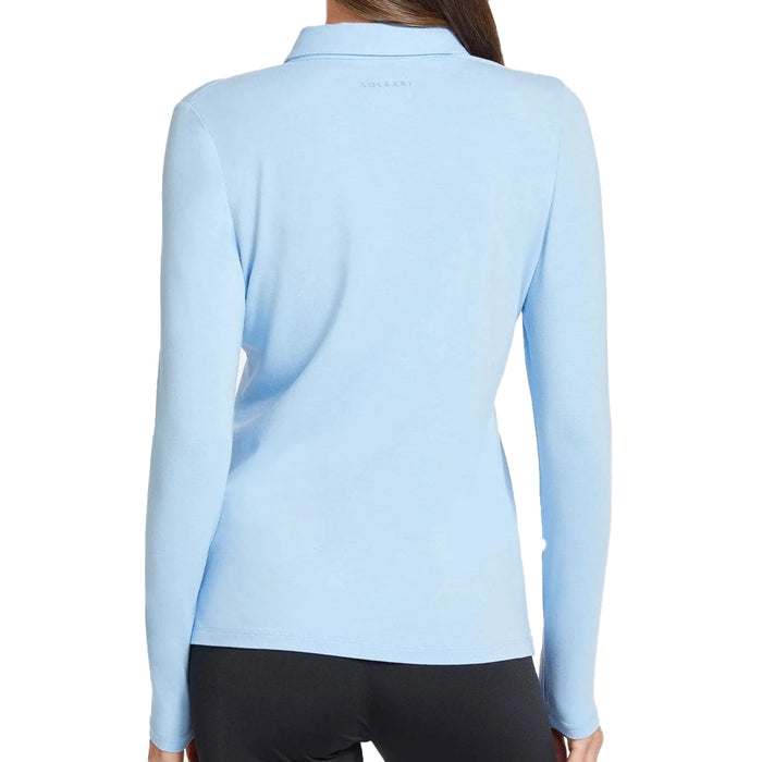 Solbari Ladies Sensitive Long Sleeve Polo Shirt