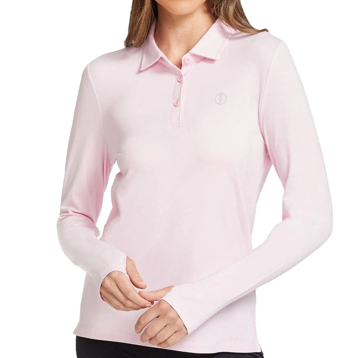 Solbari Ladies Sensitive Long Sleeve Polo Shirt