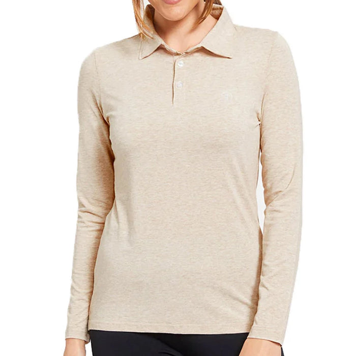 Solbari Ladies Sensitive Long Sleeve Polo Shirt