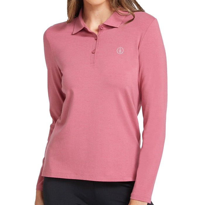 Solbari Ladies Sensitive Long Sleeve Polo Shirt