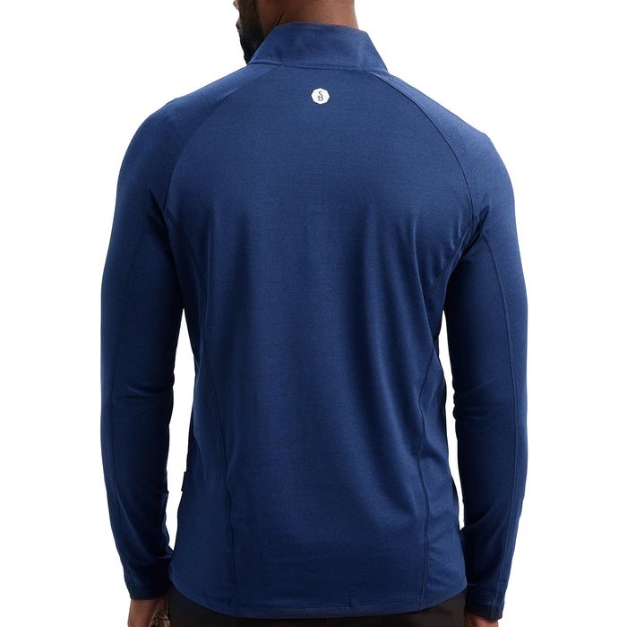 Solbari Active Quarter-Zip Top