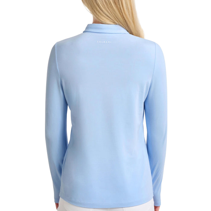 Solbari Ladies Sensitive Long Sleeve Polo Shirt