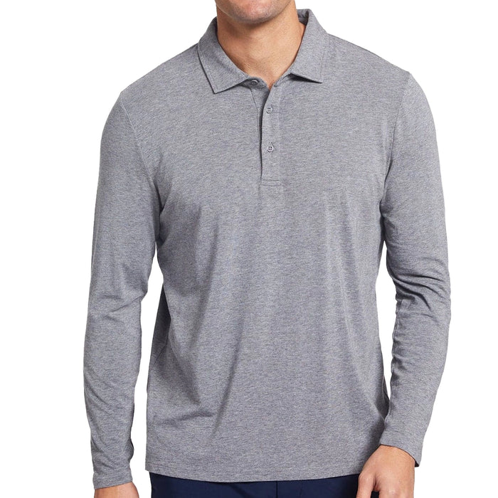 Solbari Sensitive Long Sleeve Polo Shirt