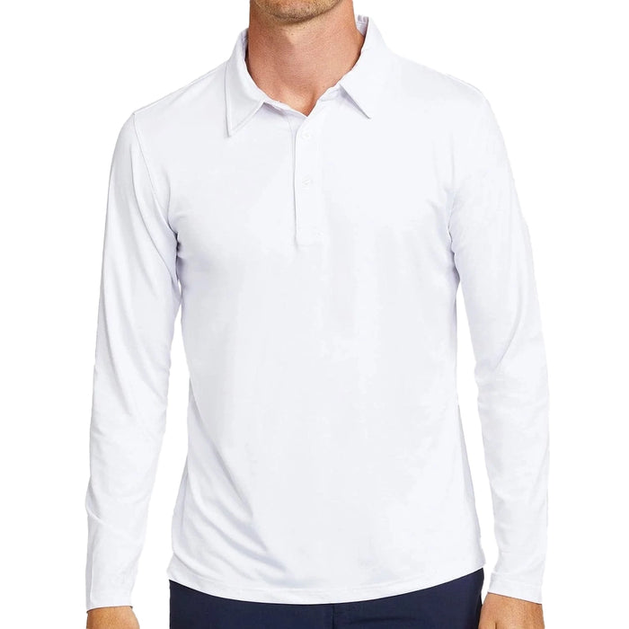 Solbari Sensitive Long Sleeve Polo Shirt