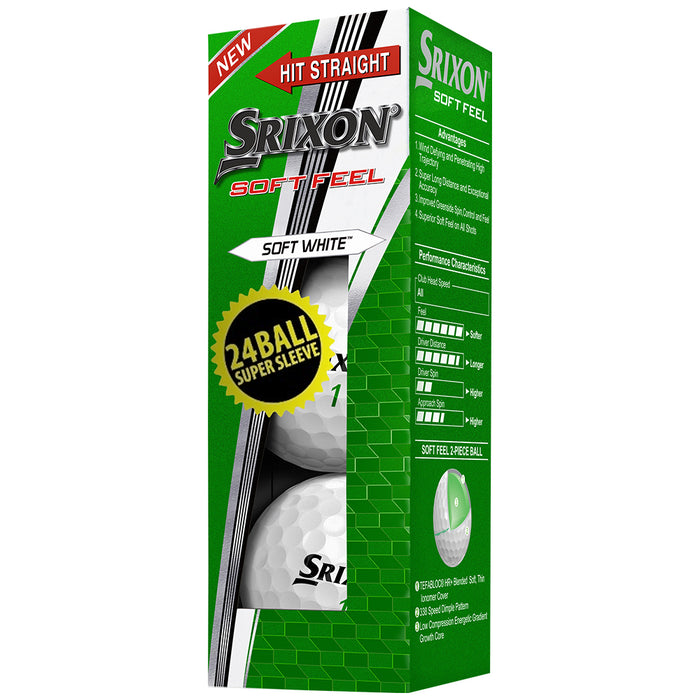 Srixon Soft Feel Super Sleeve Golf Balls (24 Pack)