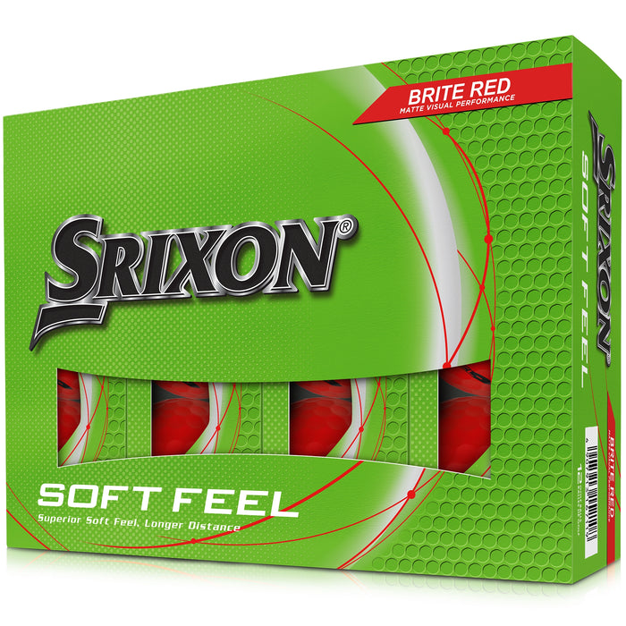 Srixon 2025 Soft Feel Brite Golf Balls