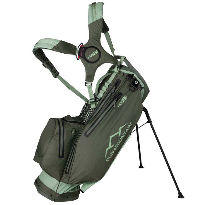 Sun Mountain 2025 H2NO Lite 14 Way Waterproof Stand Bag