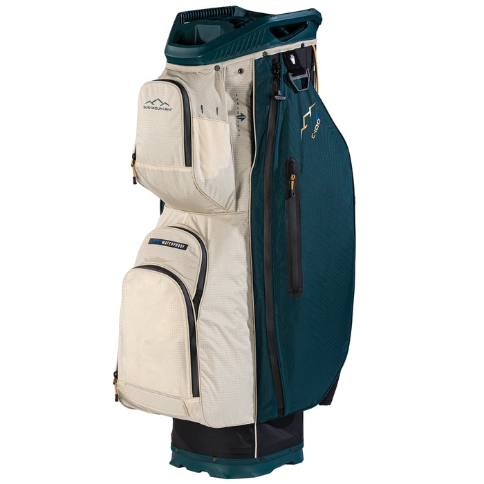 Sun Mountain 2026 H2NO C100 Waterproof Cart Bag — The House of Golf