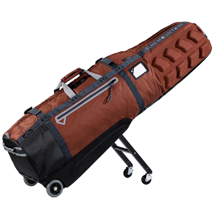 Sun Mountain 2027 ClubGlider-3 Travel Cover - Aurora Red/Steel/Cadet