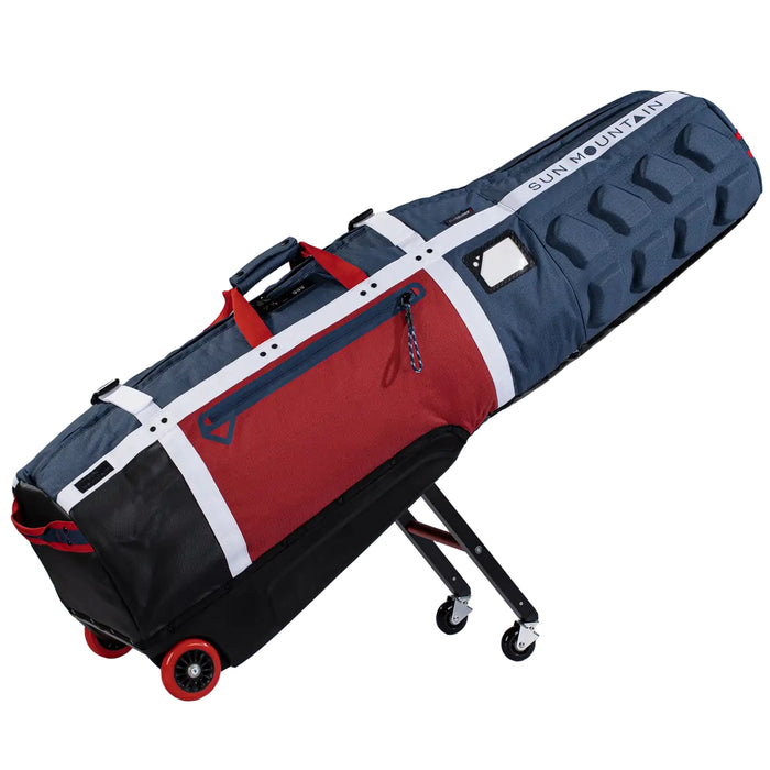 Sun Mountain 2027 ClubGlider-3 Travel Cover - Navy/Red/White