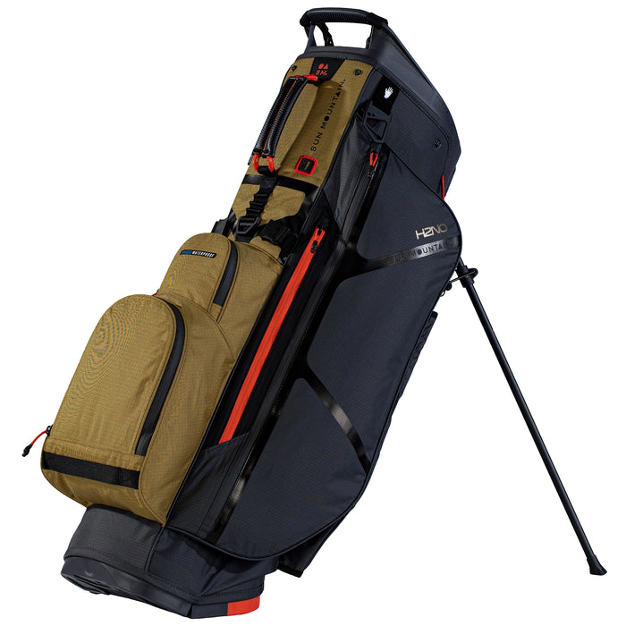 Sun Mountain 2027 H2NO E-4.5 VLO 14-Way Stand Bag - Steel/Amber/Inferno