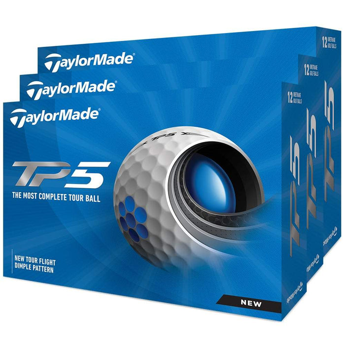 TaylorMade 2021 TP5 Golf Balls (3-Pack)